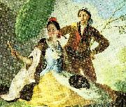 Francisco de Goya the parasol France oil painting artist